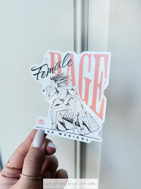 Female Rage: The Musical Sticker
